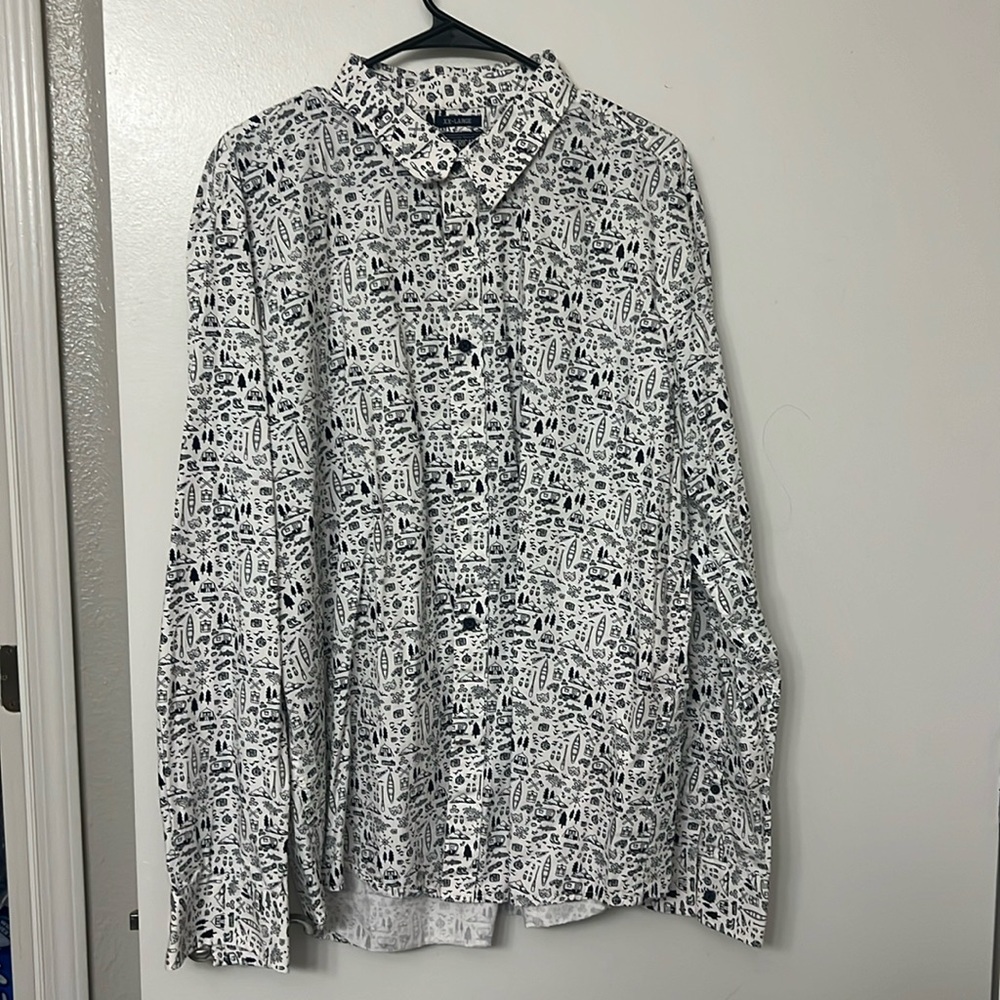 American Rag - camping button up